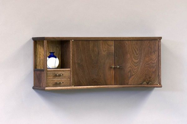 Walnut Wall Cabinet