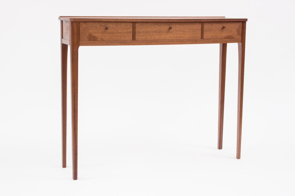 sapele hall table