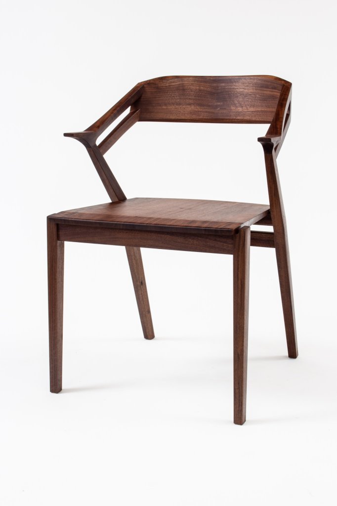 walnut chair