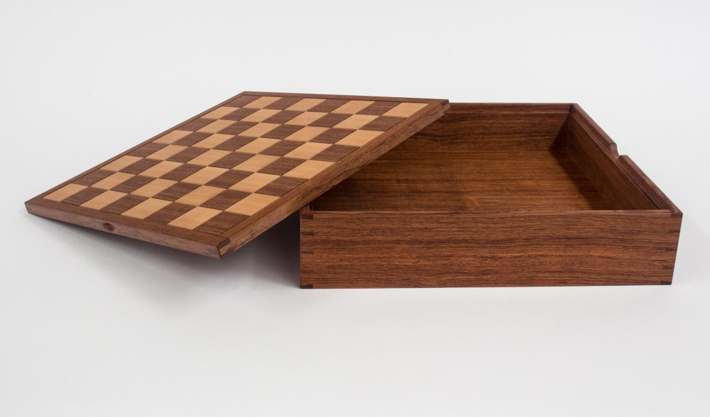 Sterns Bubinga Chess Box